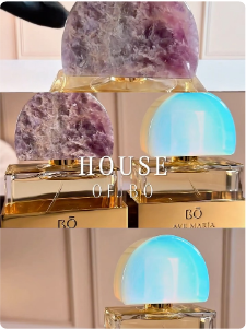 Instagram post with the caption: Um frasco ou uma joia? Com a House of Bō, a experiência do perf...
